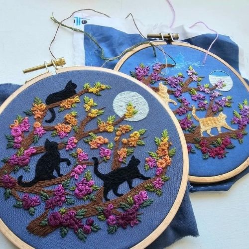Passerella - di JessLongEmbroidery su Etsy