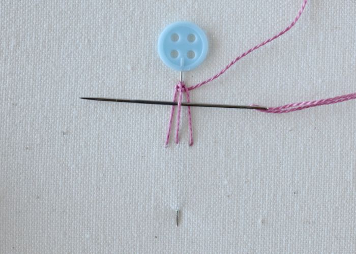 Detached Woven Picot Stitch Step 6