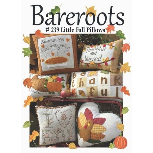 Little Fall Pillows - embroidery pattern by AnabellasShop on Etsy